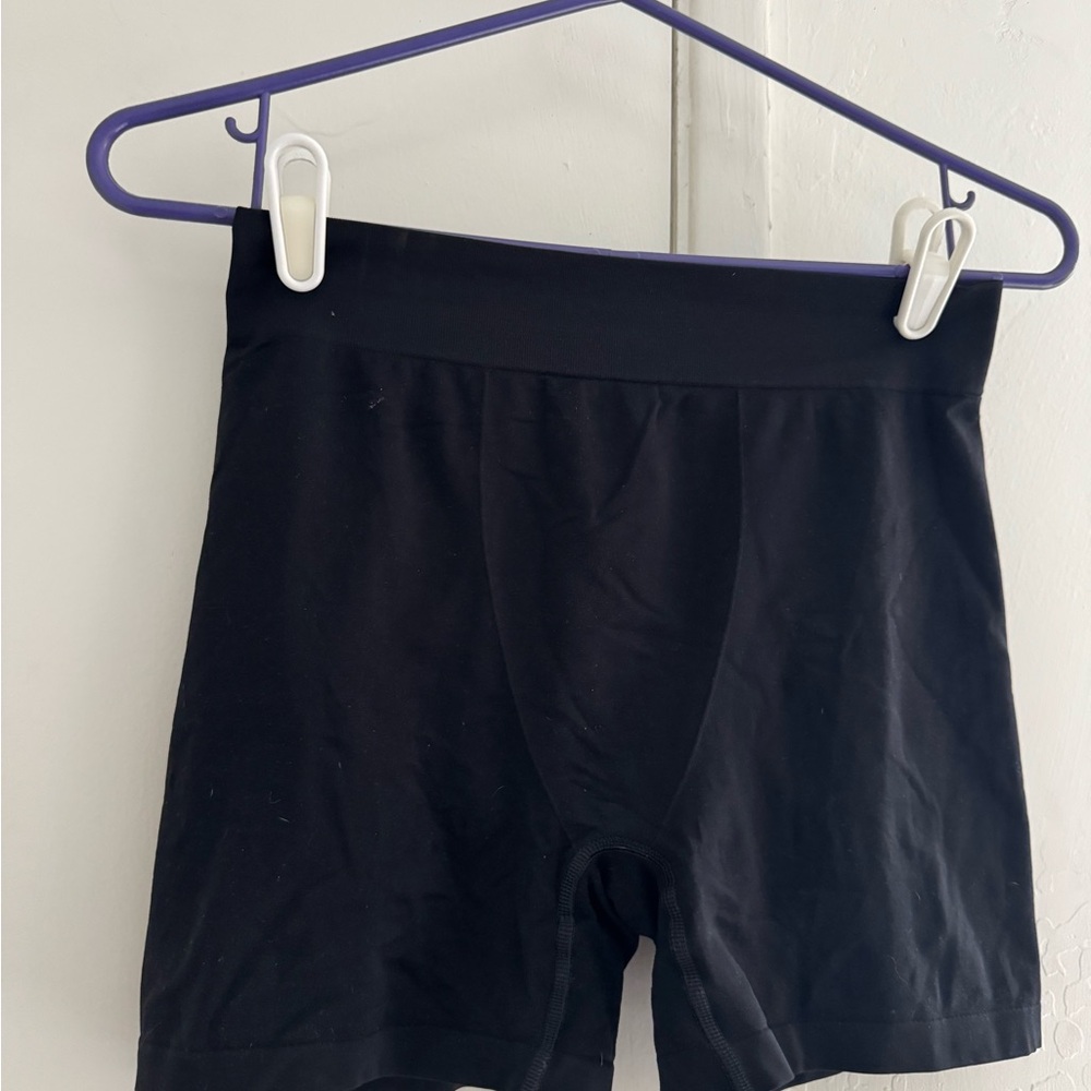 Gymshark Women's Black Boxer Shorts